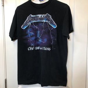Men’s Graphic Tee Metallica Short Sleeve T-Shirt